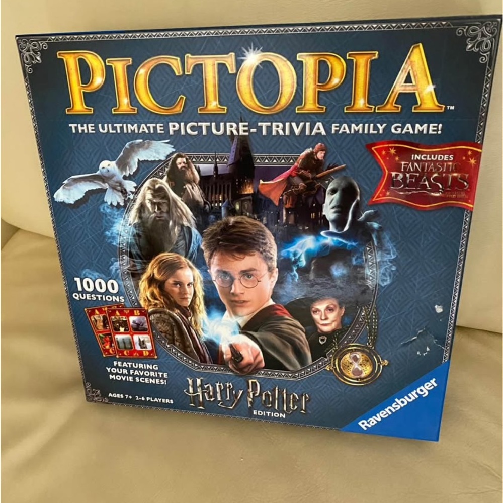 Pictopia Picture-Trivia Harry Potter Edition Including Fantastic Beasts Sealed